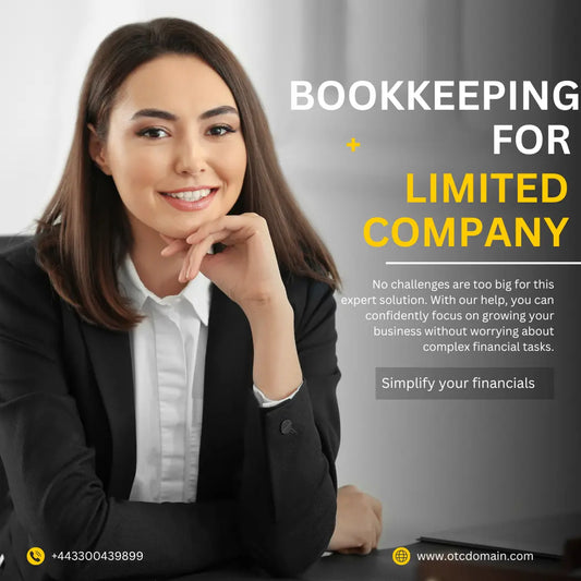 Bookkeeping service for Limited Company in UK by OTCdomain.com