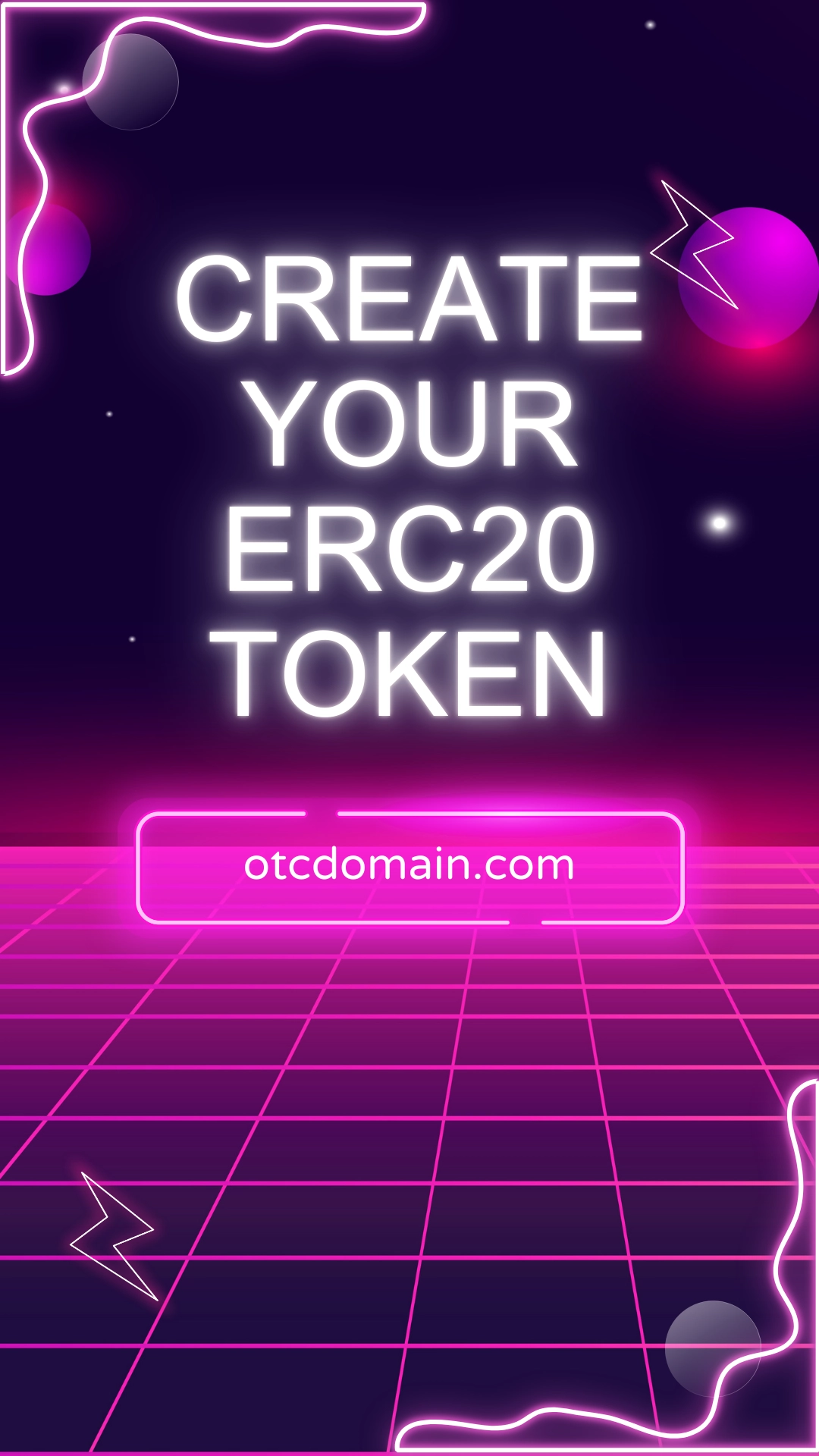 Create Your Own ERC20 Token OTCdomain