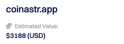 coinastr.app by OTCdomain.com