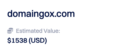 domaingox.com by OTCdomain.com