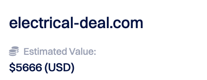 electrical-deal.com by OTCdomain.com