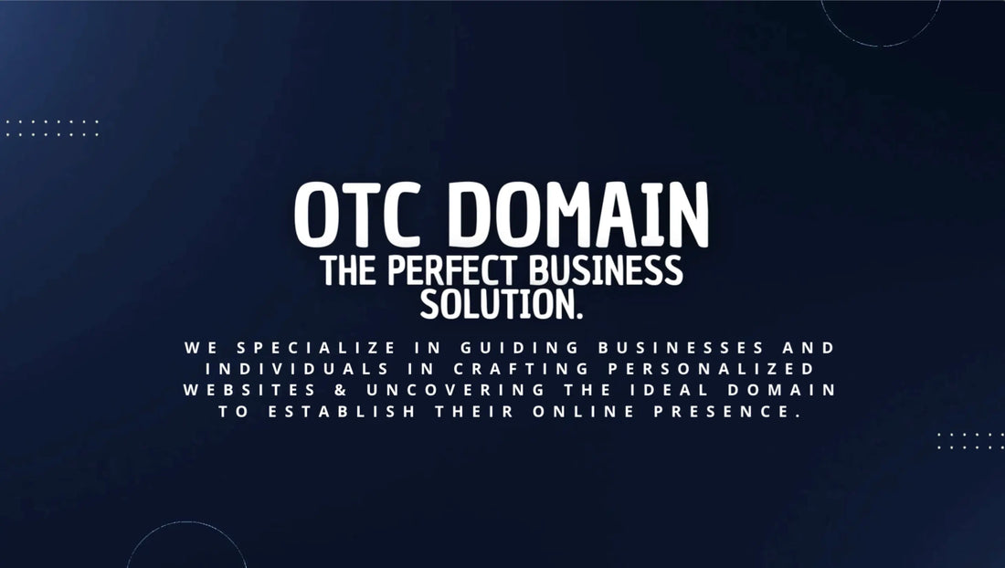 OTCdomain.com homepage video